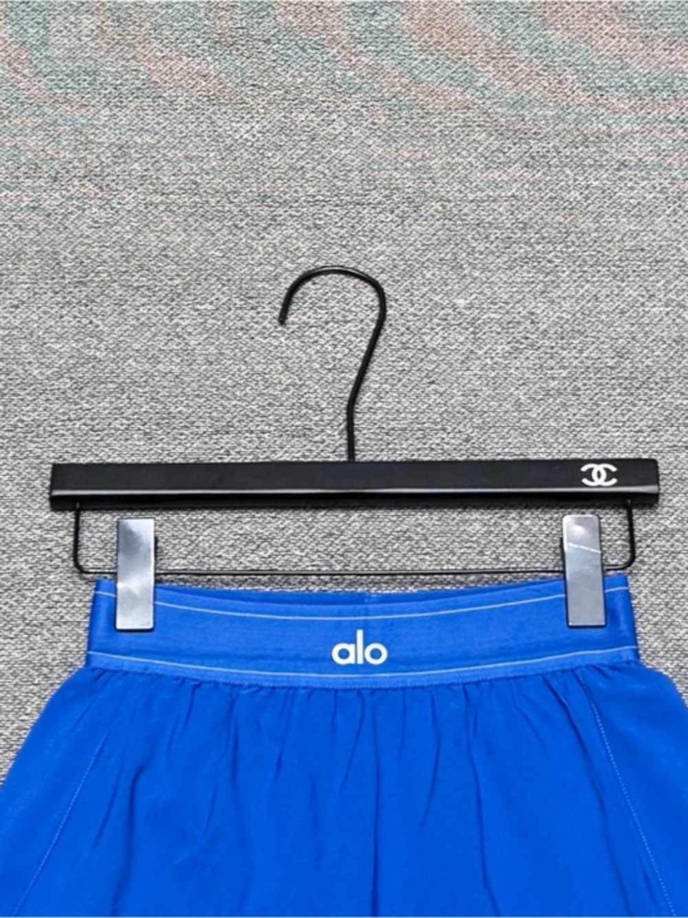 ALO Yoga Bright Blue Athletic Mini Skirt - Picture 3 of 4